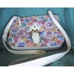 American Leather Co. Leather Astor Flap Crossbod Starburst 9x3x7